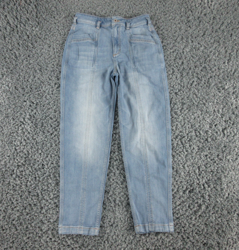 Pilcro Anthropologie Jeans Womens 25 Blue Denim Ankle 26x26*